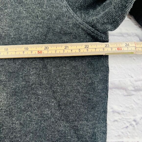 Tiger Woods Collections Long Sleeve 1/4 Zip Sweater Men's Large Grey Mock Neck - Picture 6 of 8